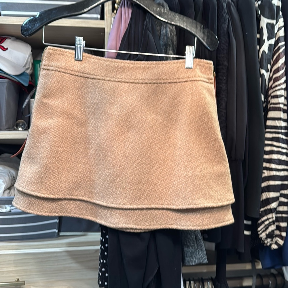 Rachel Zoe layered mini skirt